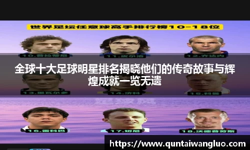 全球十大足球明星排名揭晓他们的传奇故事与辉煌成就一览无遗